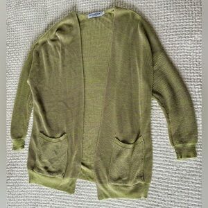 Green Cardigan